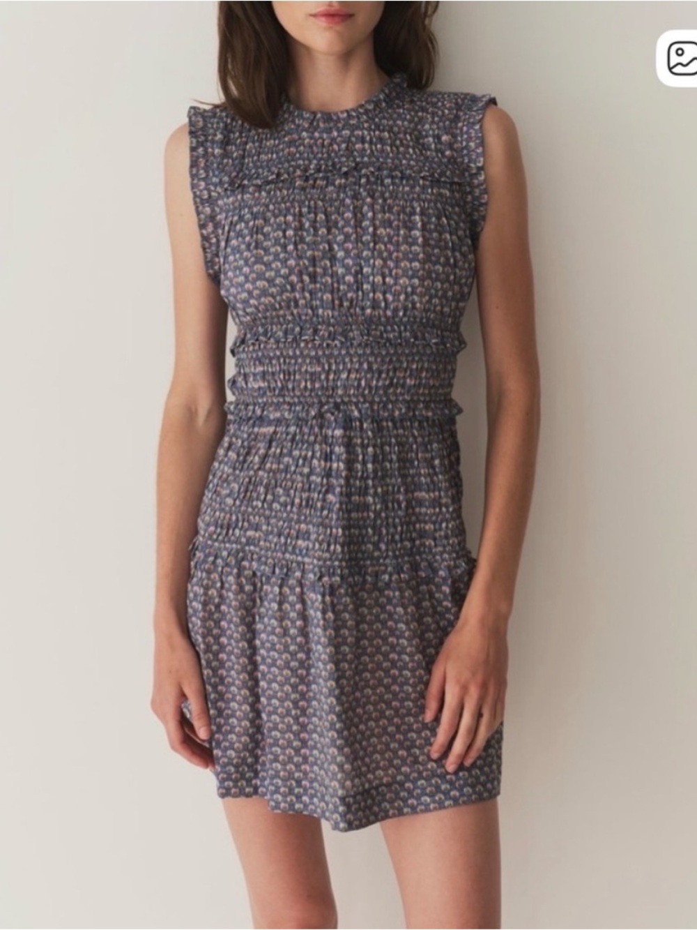 DÔEN Tracie Dress in Dahlia Ikat Size XXL